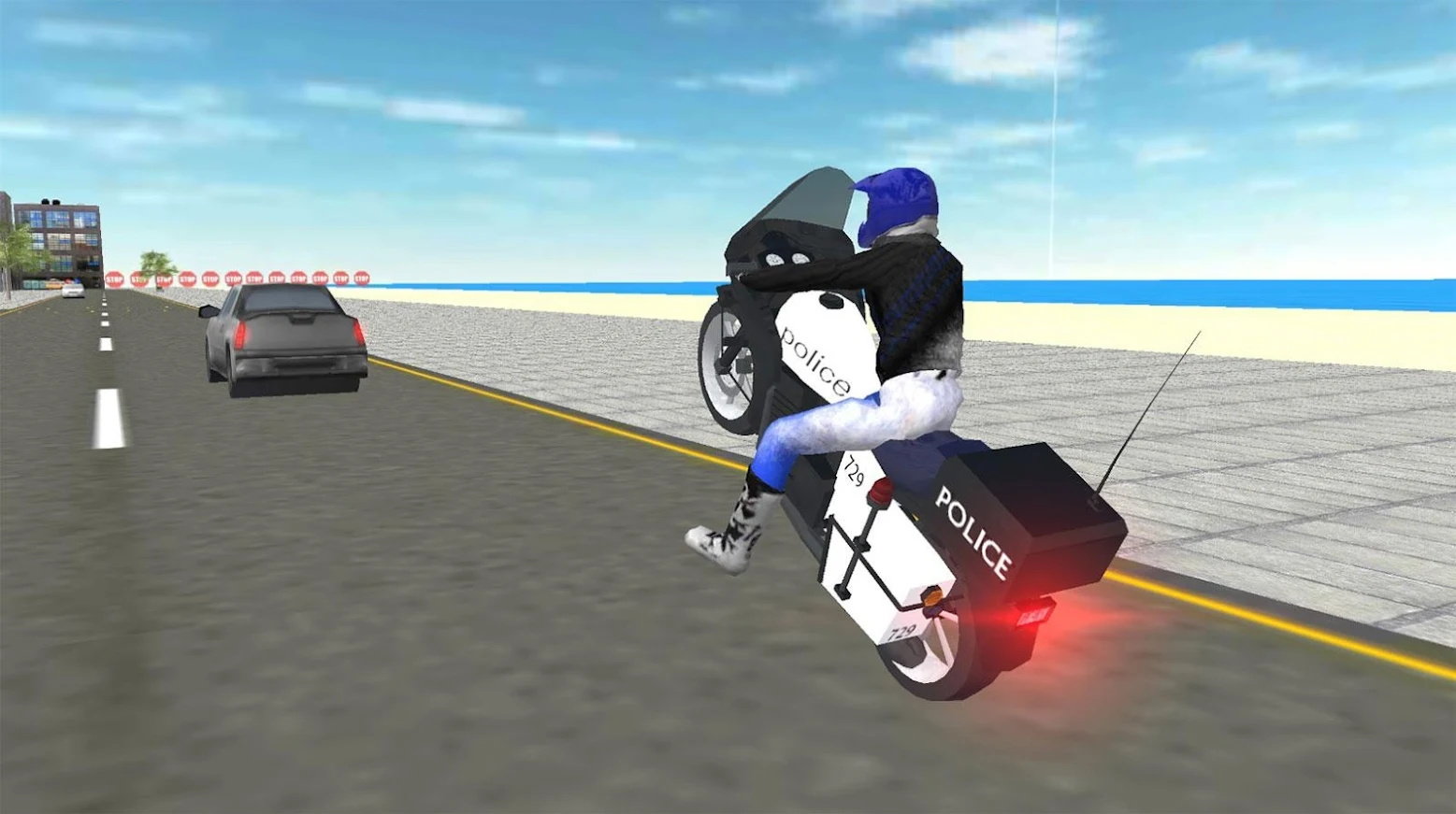 真实警察摩托车模拟器(Police Motorbike Sim)